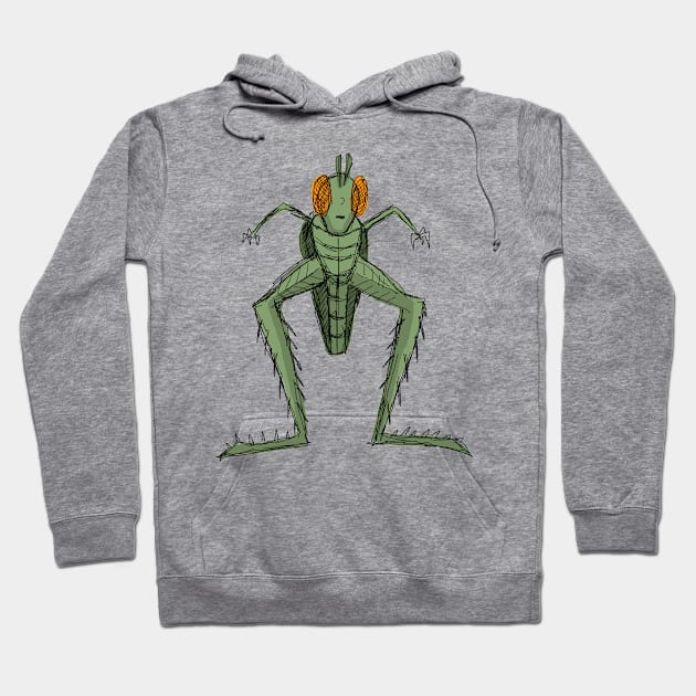 The Grasshopper That Makes People Uncomfortable Hoodie by Spooks2020